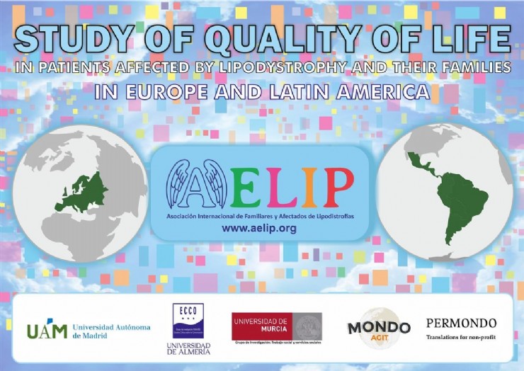AELIP will launch the first quality of life study in patients with lipodystrophy at an international level next Monday June 22