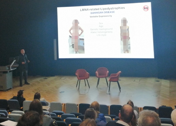 AELIP, was present at the International Congress of Laminopathies held in London