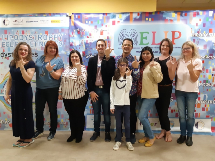 Die AELIP veranstaltete ein Arbeitstreffen mit den internationalen Verbänden der Lipodystrophien im Rahmen des VII. Simpoosium interanacional und Annual ECLIP Meeting.