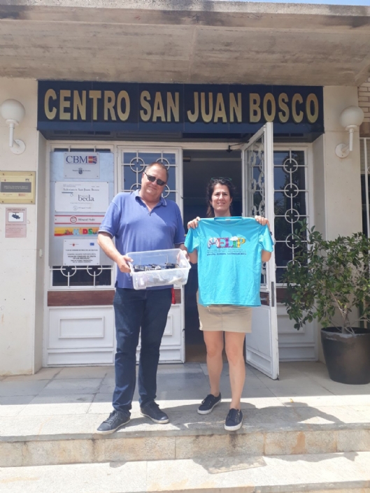 El colegio San Juan Bosco Salesianos de Cartagena colabora con AELIP en su campaña solidaria de recogida de móviles usados y dando visibilidad a las lipodistrofias