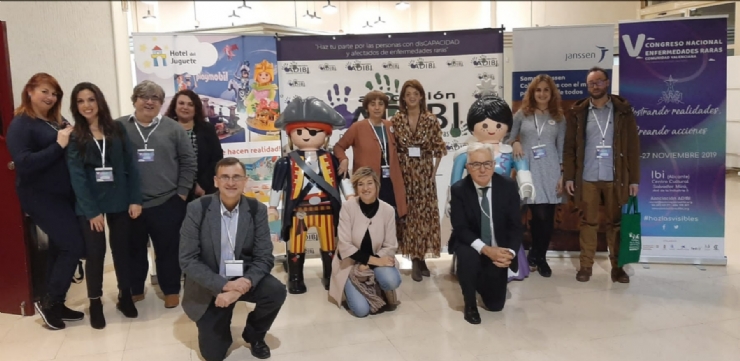 AELIP estuvo presente en el V CONGRESO NACIONAL DE ENFERMEDADES RARAS celebrado los  días 26 y 27 de noviembre, en el Centro Cultural Salvador Miró de Ibi (Alicante)