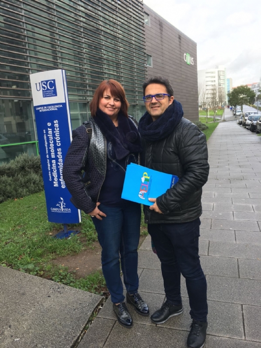 AELIP participa en una reunión en el centro de investigación de referencia en lipodistrofias de Santiago de Compostela para coordinar el plan de trabajo dela asociación en 2018
