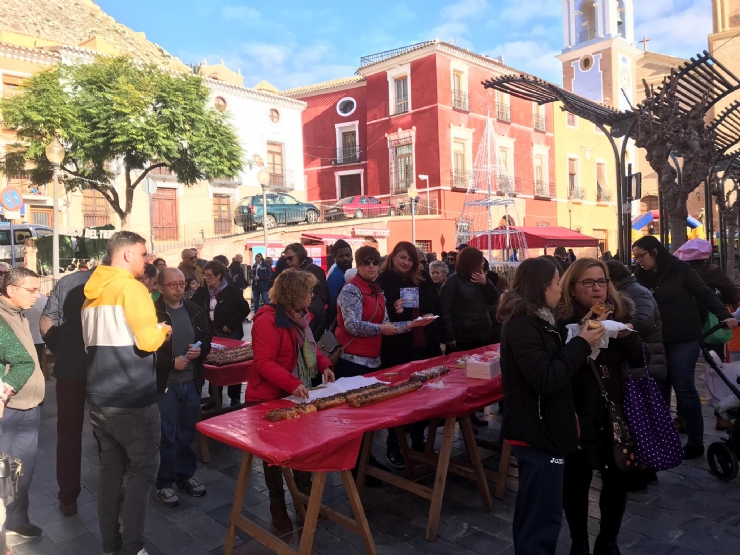 Celebrada en Mula una Jornada de Roscón solidario beneficio de las Asociaciones Noonan Región de Murcia y AELIP