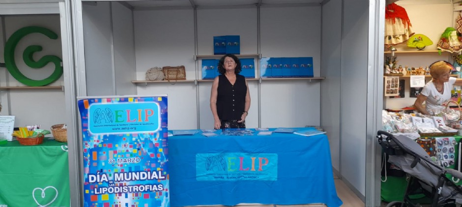 Aelip participa en la feria de entidades colaboradoras de Salud organizada por el ayuntamiento de Murcia con motivo de la feria de Septiembre