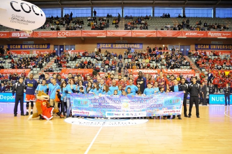 AELIP estará presente en el partido de Baloncesto UCAM-Basquet Girona que será solidario con el Día Mundial de las Lipodistrofias