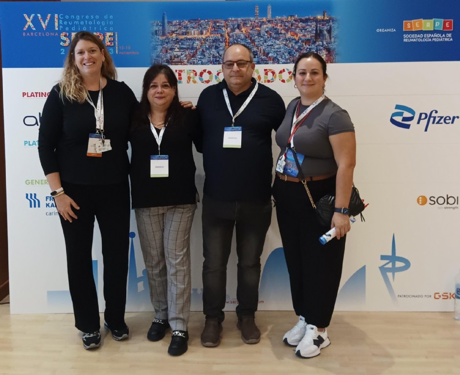 AELIP participa en el congreso de reumatología infantil del hospital San Joan de Deu de Barcelona