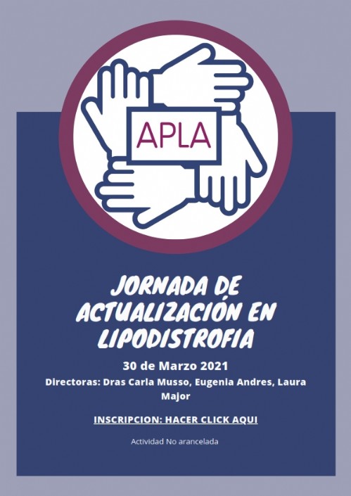AELIP participará en una jornada formativa online sobre Lipodistrofias Organizada por la Asociación de Pacientes con Lipodistrofia en Argentina 