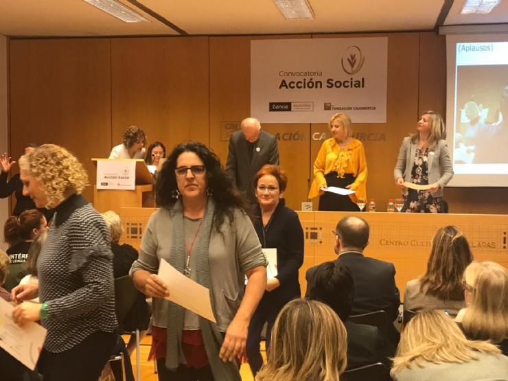 Bankia y Fundación Cajamurcia hacen entrega de las ayudas de la convocatoria Acción Social 2018 a 29 entidades, entre ellas AELIP