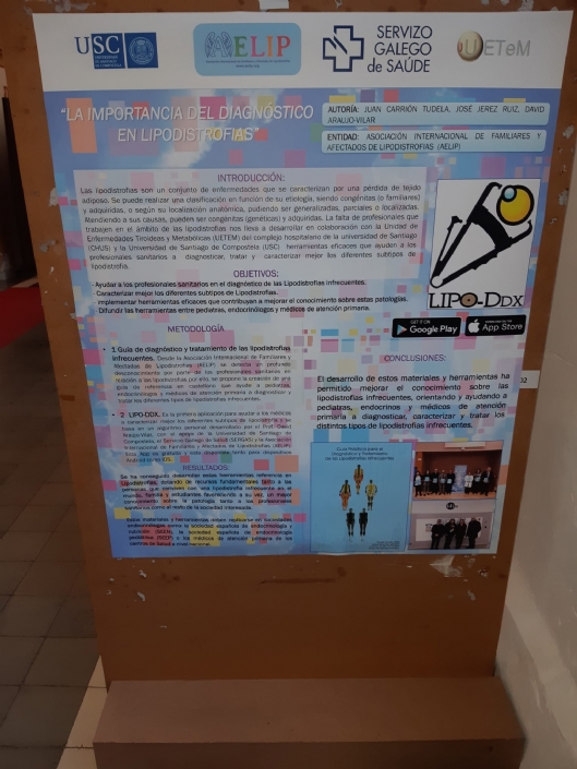 AELIP presentó dos posters en el XII Congreso internacional de Enfermedades raras 
