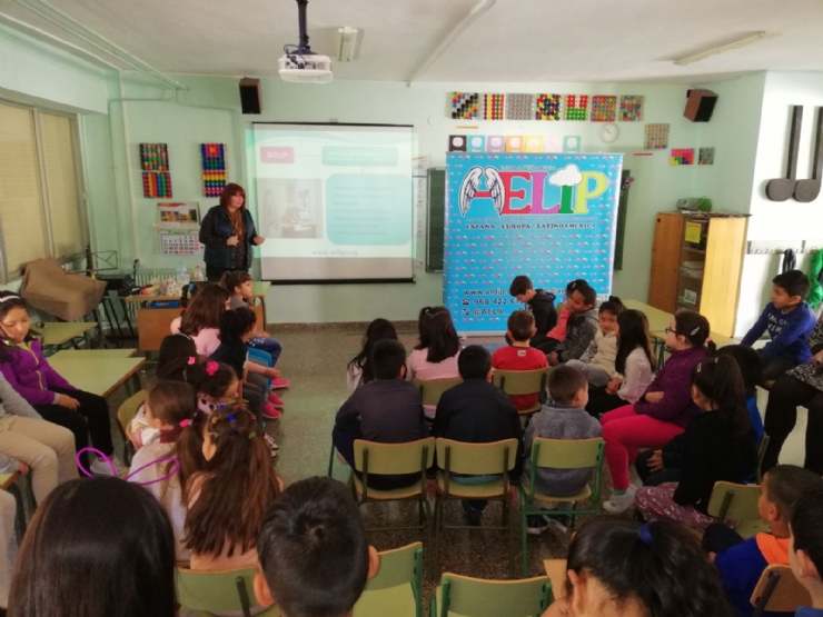 AELIP acerca las lipodistrofias al alumnado del colegio Comarcal Deitania de Totana
