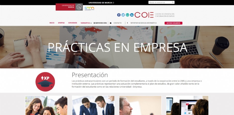 AELIP firma la prórroga del convenio de cooperación educativa para la realización de prácticas académicas externas con la  universidad de Murcia hasta 2026
