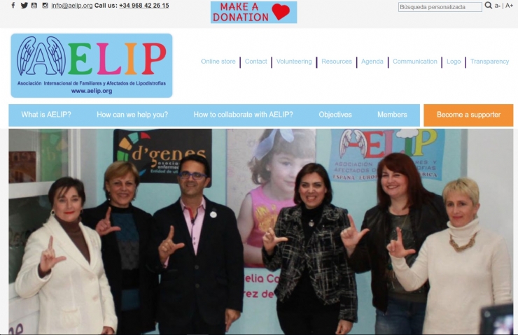 AELIP estrena sus nuevas webs de ámbito europeo disponibles en Ingles y Portugués 