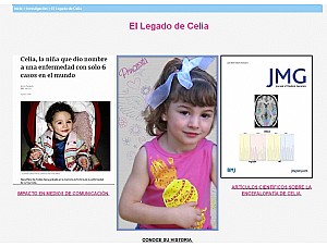 AELIP estrena nueva sección en su web sobre la Encefalopatia de CELIA 