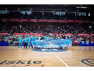 AELIP estuvo presente en el partido de Baloncesto UCAM CB Murcia Vs MHP Riesen Ludwigsburg 