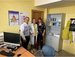 AELIP se reunió en Huelva con la Doctora Rodriguez en el Marco de la reunion con pacientes de esta provincia