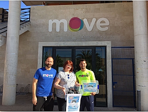 Centro Deportivo Move colabora con la campaña de reciclaje solidario de móviles usados, promovida por AELIP