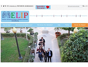 La web de AELIP, ya disponible en alemán