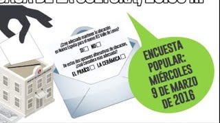 Anuncio sobre la consulta