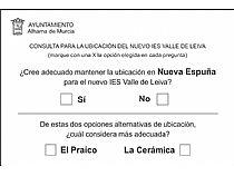 CONSULTA PARA DECIDIR LA UBICACIÓN DEL NUEVO IES VALLE DE LEIVA - Foto 9