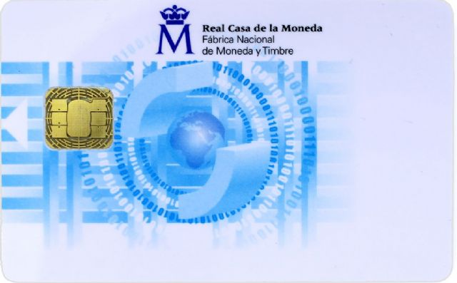 Tarjeta criptográfica TC-FNMT Serigrafía CERES (CHIP NUEVO)