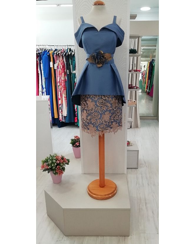 Producto: VESTIDO AZUL MARÍA LAGO