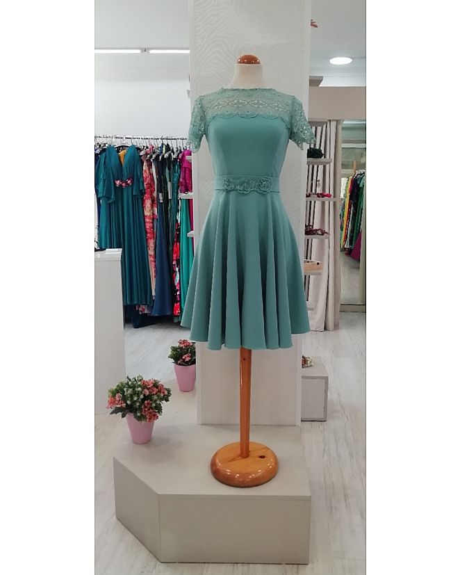 Producto: VESTIDO VERDE BYANA 