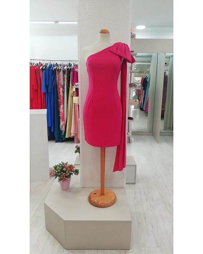 Producto: VESTIDO ALMA GEMELA EN FUCSIA 