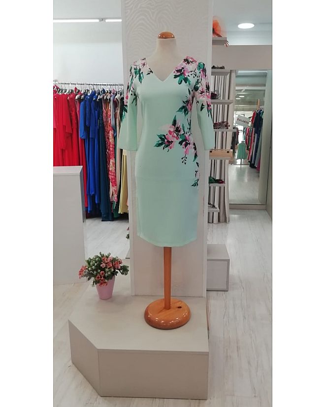 Producto: VESTIDO MONCHO HEREDIA EN VERDE