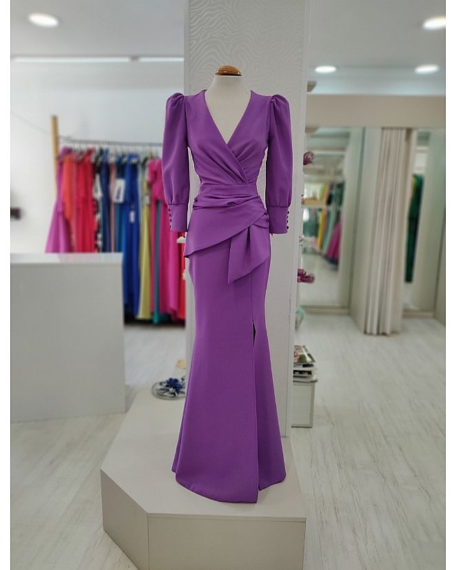 Producto: VESTIDO EN MORADO MB