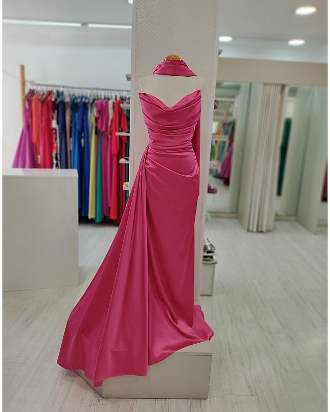 Producto: VESTIDO FUCSIA SR