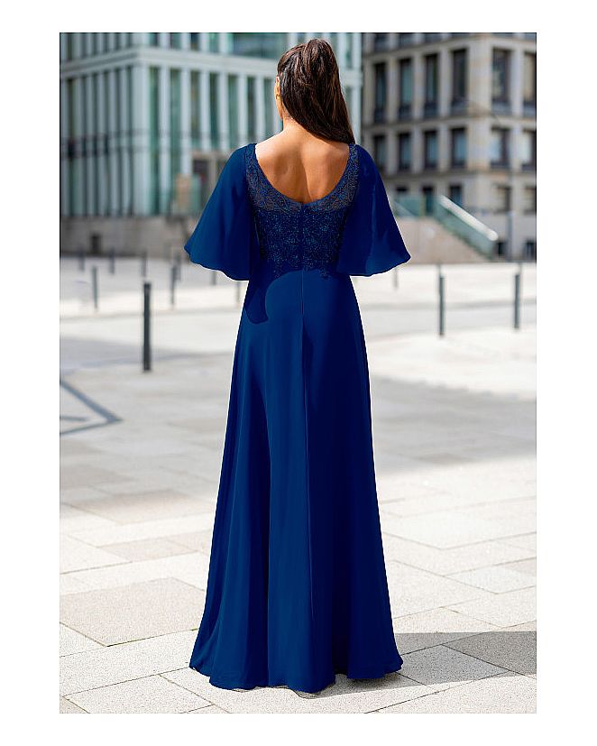 Vestido de pedrería azul marino - Foto 2