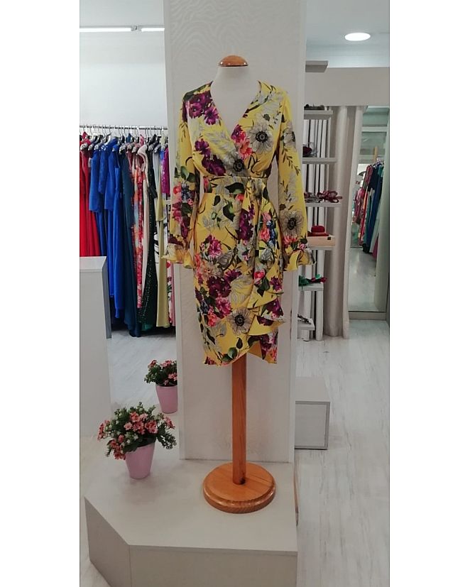 Producto: VESTIDO SANTIAGO SÁNCHEZ ESTAMPADO 