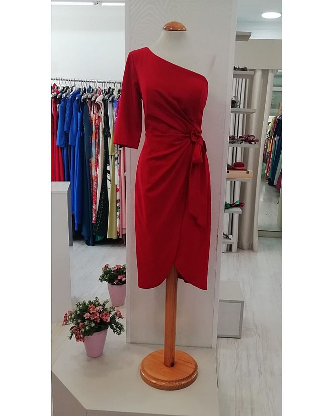 Producto: VESTIDO ALMA GEMELA EN ROJO