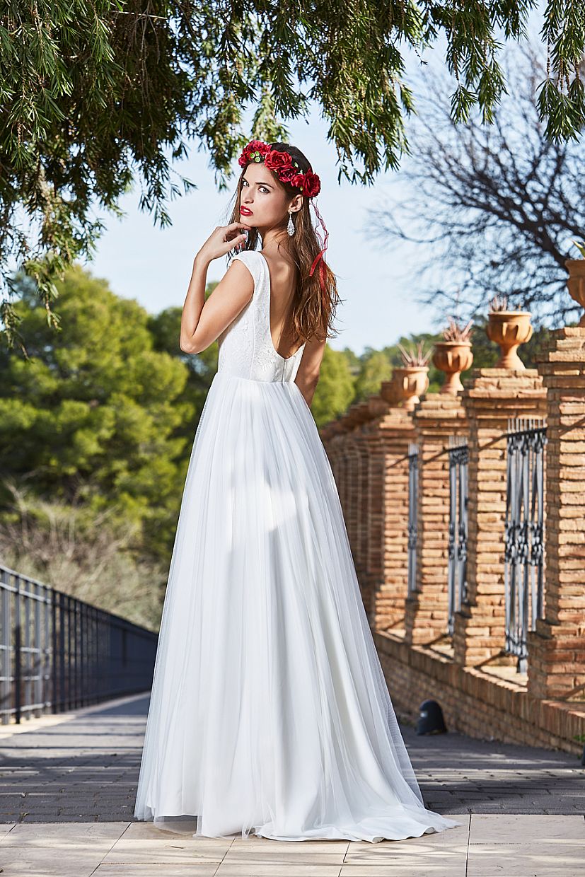 VESTIDO NOVIA AINOA - Foto 1