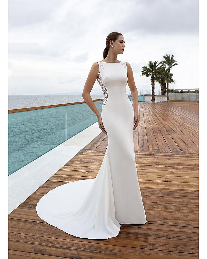 Producto: Vestido Corte Sirena Transparencias