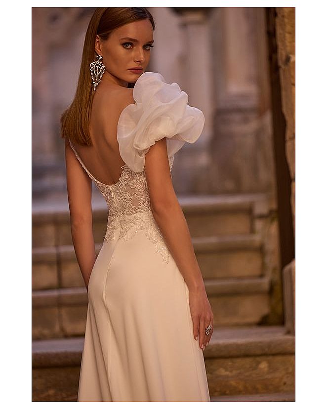 vestido desmontable con cuerpo de pedrería - Foto 2