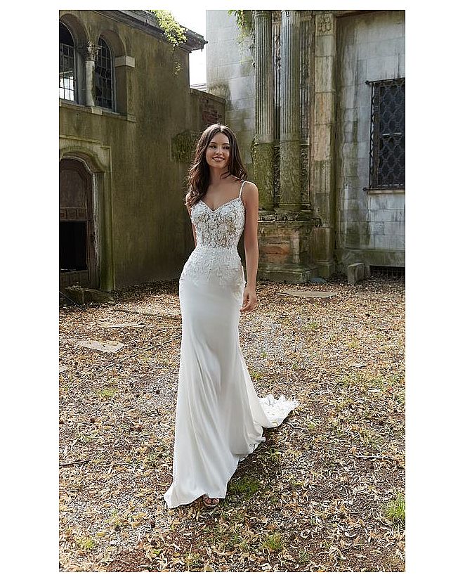 Producto: VESTIDO NOVIA SIRENA TIRANTE LENCERO