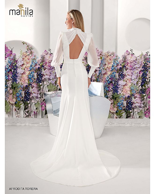 VESTIDO NOVIA MANILA DESMONTABLE  - Foto 1