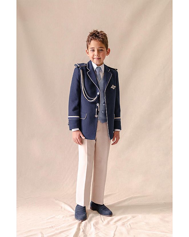 Producto: TRAJE ADMIRANTE AZUL MARINO Y BEIGE