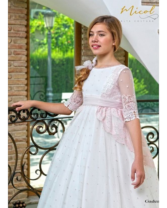 Producto: VESTIDO DE COMUNIÓN MICOL GADEA