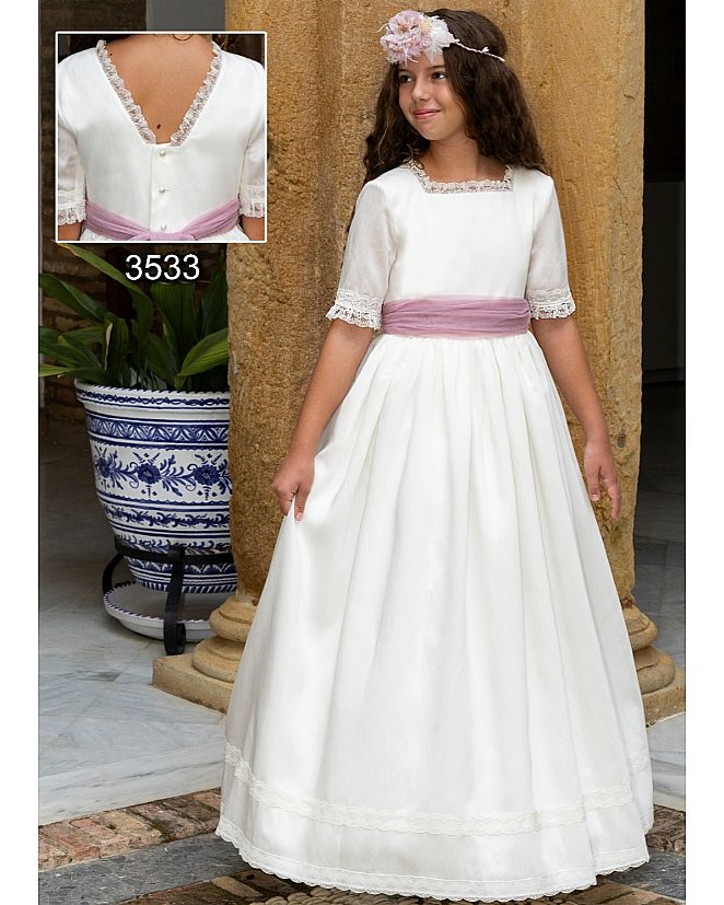 Producto: VESTIDO DE COMUNIÓN MIGUEL SERRANO 3533