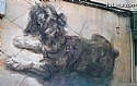 La obra mural “Miko” de Clínica Veterinaria Dogo, realizada por el joven artista totanero Emilio Cerezo, protagonista en una publicación italiana