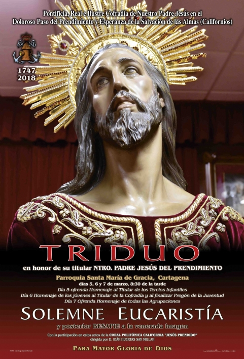 Triduo Santísimo Cristo del Prendimiento Triduo Santísimo Cristo del Prendimiento