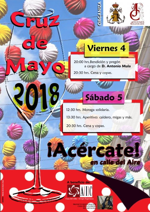 Cruz de Mayo 2018 . Cofradía California Cruz de Mayo 2018 . Cofradía California