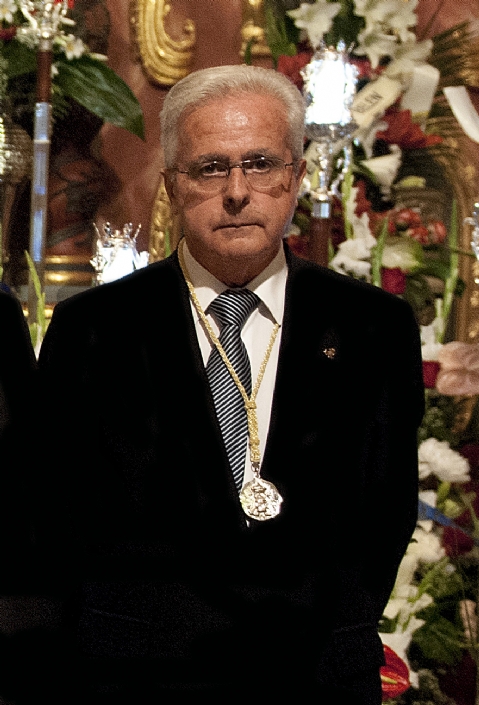 D. Francisco Javier de la Cerra Martínez. Mayordomo de Culto de la Cofradía California D. Francisco Javier de la Cerra Martínez. Mayordomo de Culto de la Cofradía California