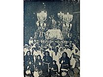 Divulgación Patrimonio Documental de la Cofradía. Fotografías de Juan Sáez de la procesión de Miércoles Santo. Publicadas en Cartagena y sus procesiones de Semana Santa. 1944 - Foto 3