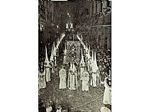 Divulgación Patrimonio Documental de la Cofradía. Fotografías de Juan Sáez de la procesión de Miércoles Santo. Publicadas en Cartagena y sus procesiones de Semana Santa. 1944 - Foto 4