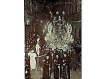 Divulgación Patrimonio Documental de la Cofradía. Fotografías de Juan Sáez de la procesión de Miércoles Santo. Publicadas en Cartagena y sus procesiones de Semana Santa. 1944 - Foto 7