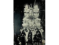 Divulgación Patrimonio Documental de la Cofradía. Fotografías de Juan Sáez de la procesión de Miércoles Santo. Publicadas en Cartagena y sus procesiones de Semana Santa. 1944 - Foto 12