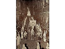 Divulgación Patrimonio Documental de la Cofradía. Fotografías de Juan Sáez de la procesión de Miércoles Santo. Publicadas en Cartagena y sus procesiones de Semana Santa. 1944 - Foto 13